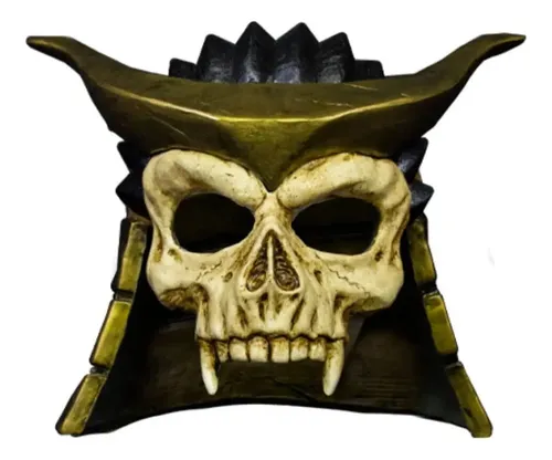 Mascara Shao Kahn Trick Or Treat Studios - A Pedido_exkarg Piel