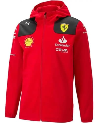 Campera Scuderia Ferrari F1 2023 Softshell - A Pedido_exkarg Rojo Xxxx