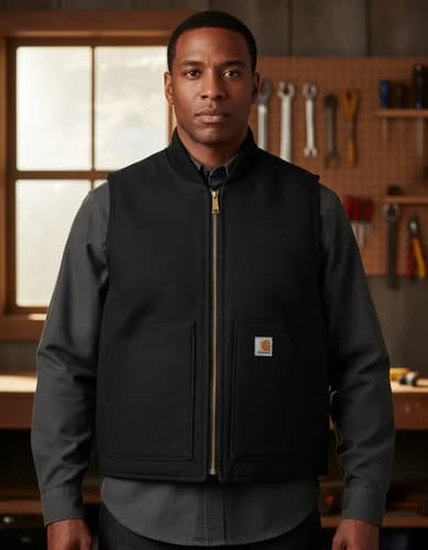 Chaleco Mens Carhartt Arctic Quilt - A Pedido_exkarg Negro Xxxxxxx