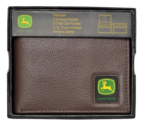 Billetera Original John Deere Men's Grain - A Pedido_exkarg Marrón