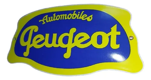 Cartel Decorativo Automobiles Peugeot - A Pedido_exkarg X