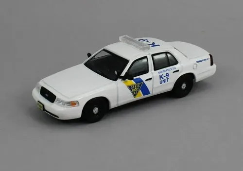 Auto 1:64 New Jersey State Police Ford - A Pedido_exkarg Blanco