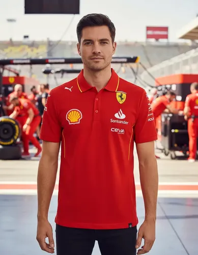 Camisa Puma Scuderia Ferrari F1 2024 - A Pedido_exkarg Rojo S