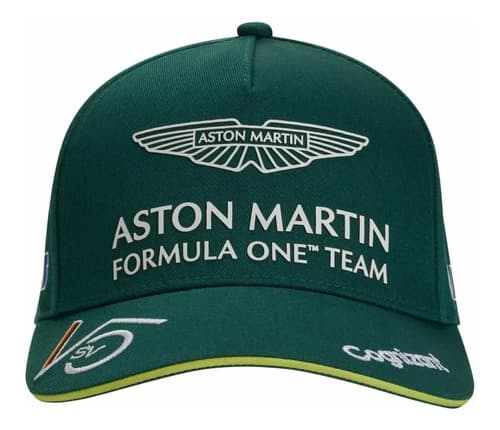 Gorra Aston Martin F1 Sebastian Vettel Cap - A Pedido_exkarg Verde Xxx