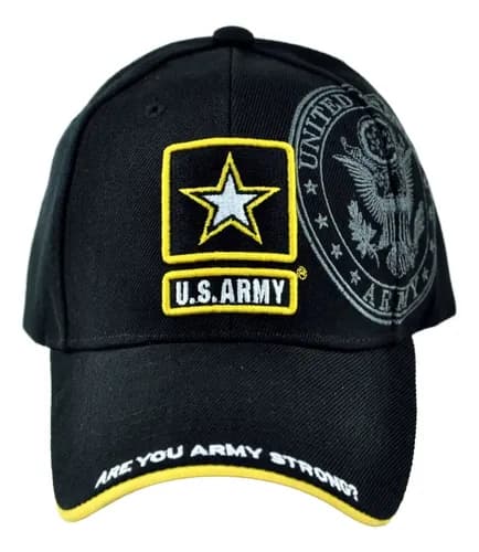 Gorra Are You Army Strong? - A Pedido_exkarg Negro Xxx