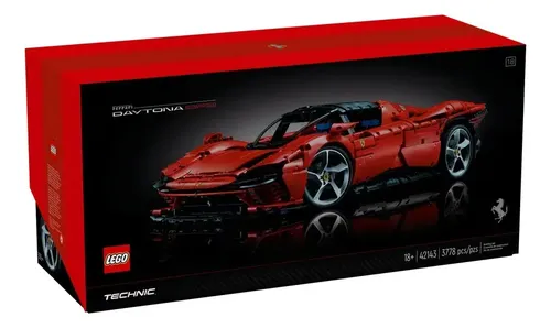 Bloques Para Armar Lego Technic Ferrari Daytona Sp3 3778 Piezas En Caja