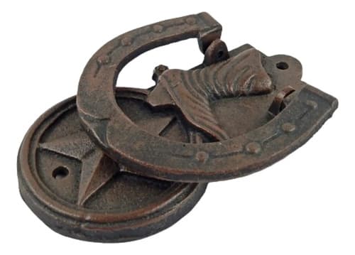 Llamador De Puertas Horseshoe Boot - A Pedido_exkarg