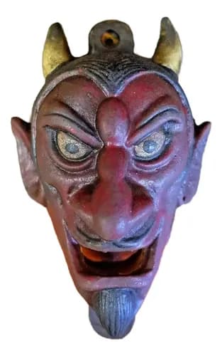Destapador De Botellas Red Horned Devil - A Pedido_exkarg Rojo