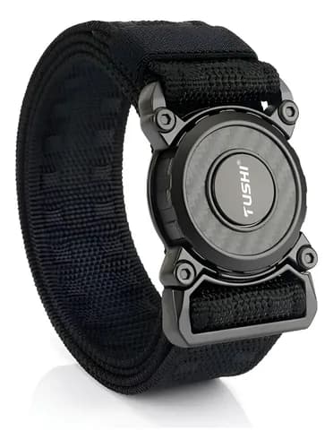 Cinturon Tactico Belt Hard Alloy - A Pedido_exkarg Negro 125 Cm