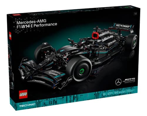 Lego Technic Mercedes-amg F1 W14 E Performance 1642pz 42171 Premium 1642 Lego Mercedes-amg F1 W14 E Performance