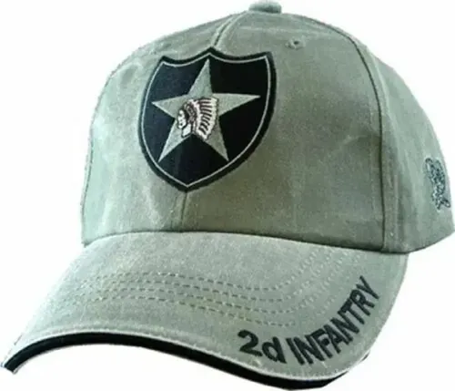 Gorra Army 2d Infantry Division - A Pedido_exkarg Verde L