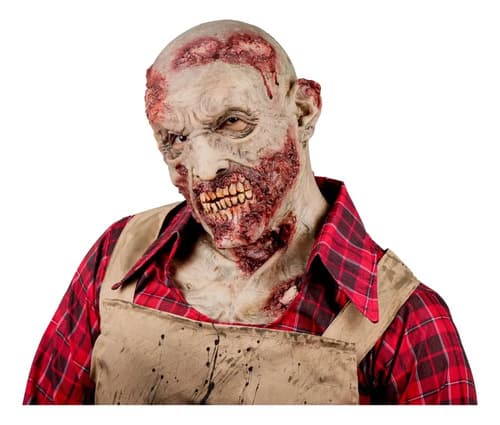 Máscara De Zombi Hiperactiva Ghoulish Productions - A Pedido Piel