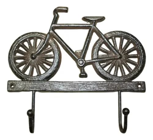 Porta Llaves De Hierro Bicicleta - A Pedido_exkarg Marrón