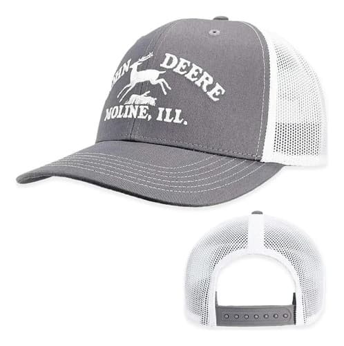 Gorra John Deere Gray Moline 112 - A Pedido_exkarg Gris M