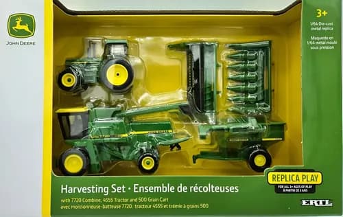 1:64 John Deere Harvest Set 7720 - A Pedido_exkarg Verde