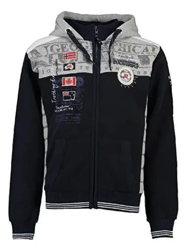 Buzo Geographical Norway Grey - A Pedido_exkarg S Gris