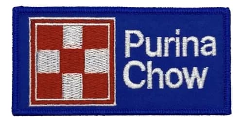 Parche Bordado Purina Chow Livestock - A Pedido_exkarg Azul