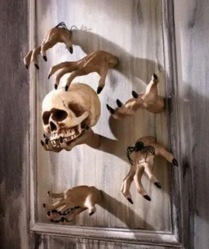 Decoracion Halloween Manos Horror Monster - A Pedido Piel