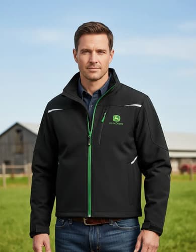 Campera Genuine John Deere Ultra - A Pedido_exkarg Negro
