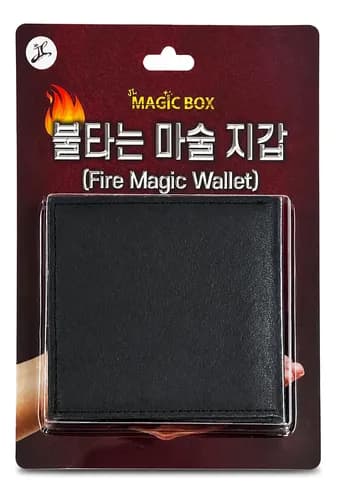 Truco De Magia Cartera De Cuero En Llamas - A Pedido