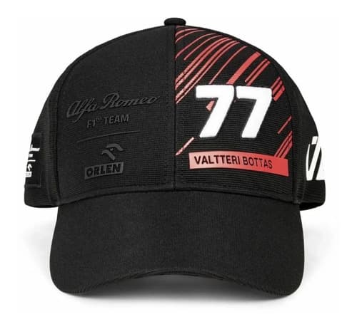 Gorra Alfa Romeo Racing F1 2022 Bottas - A Pedido_exkarg Negro Xxx