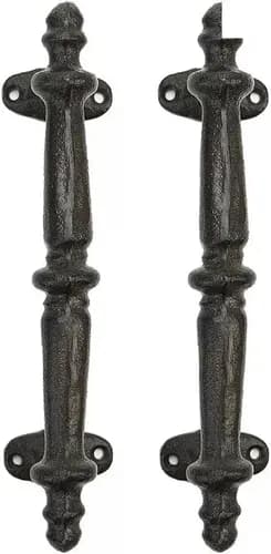 Manijas De Hierro Rustic Heavy Duty - A Pedido_exkarg Negro X