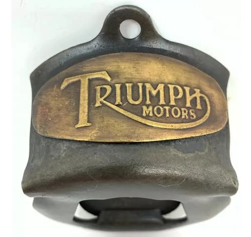 Destapador De Botellas Triumph Motors - A Pedido_exkarg Dorado