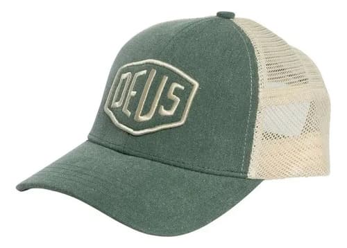 Gorra Deus Ex Machina Men's Shield - A Pedido_exkarg Verde M