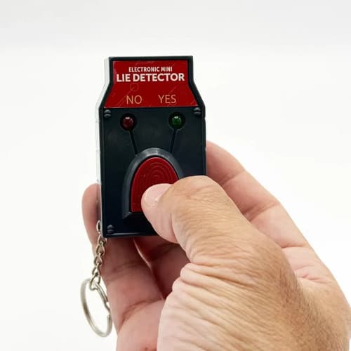 Juego De Broma Detector De Mentiras - A Pedido Negro