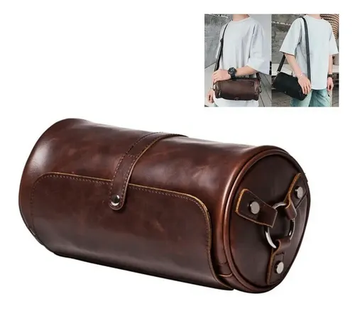 Morral Leather Shoulder Bag - A Pedido_exkarg Marrón