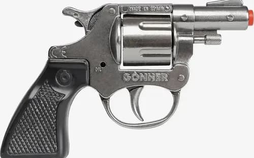 Revolver A Cebita 38 Snub Nose - A Pedido Plateado