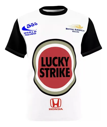 Remera 002 Jacques Villeneuve F1 - A Pedido_exkarg Blanco 38