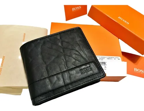 Billetera Hugo Boss Wallet Dune Original - A Pedido_exkarg Negro