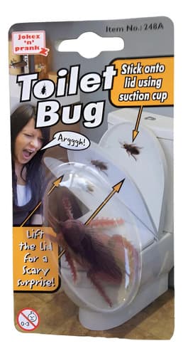 Cucaracha De Broma Para Baño - A Pedido_exkarg Marrón