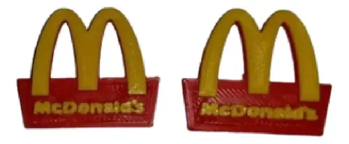 Cartel Coleccion Mc Donalds Escala 1/87 - A Pedido_exkarg X