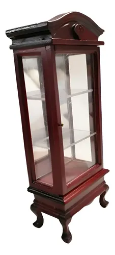 Vajillero Vitrina Casa De Muñecas - A Pedido_exkarg Marrón