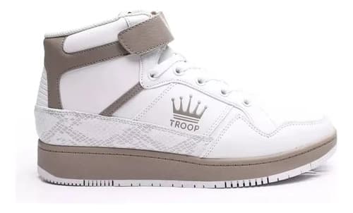 Botitas Troop Destroyer 20 Mid White - A Pedido_exkarg Blanco 40 Ar