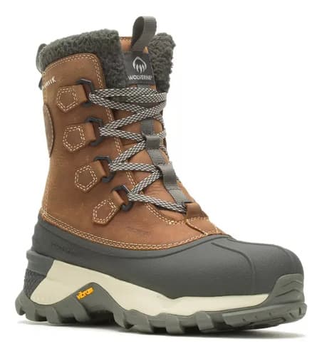 Botitas Wolverine Elite Glacier Surge - A Pedido_exkarg Marrón 37 Ar