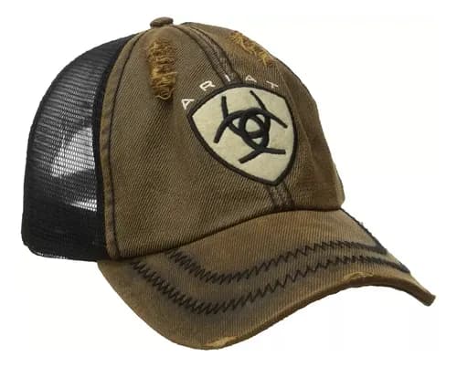 Gorra Ariat Mens Adjustable - A Pedido_exkarg Marrón M