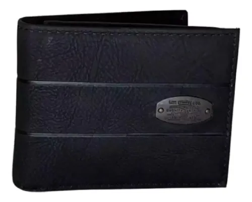 Billetera Levi's Coated 31lp220052 - A Pedido_exkarg Negro