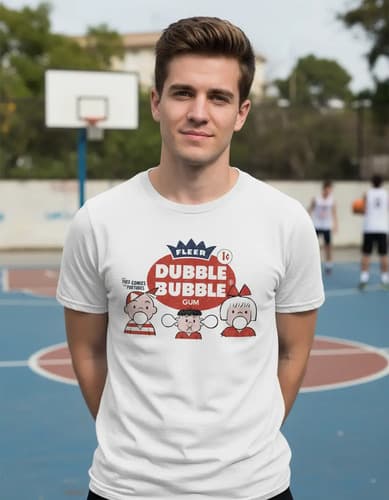 Remera Licensed Dubble Bubble - A Pedido_exkarg Blanco S
