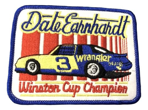 Parche Vintage Style Nascar - A Pedido_exkarg Blanco