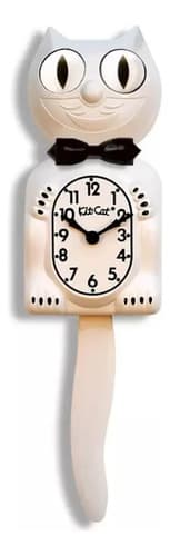 Reloj De Pared Kit Kat White - A Pedido_exkarg Blanco