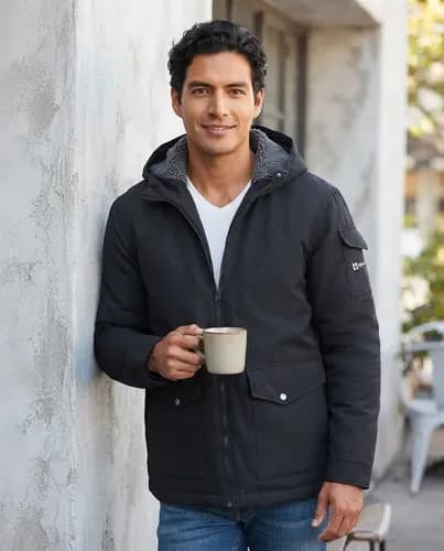 Campera Alpine Swiss Mens Sherpa Lined - A Pedido_exkarg Negro 38