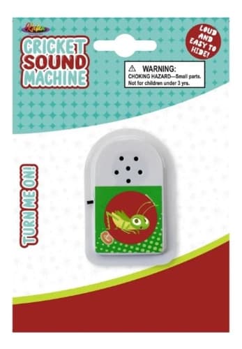 Juego De Broma Hide A Bug Cricket - A Pedido Blanco