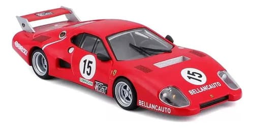 Auto 1:43 Racing Ferrari 512bb - A Pedido_exkarg Rojo