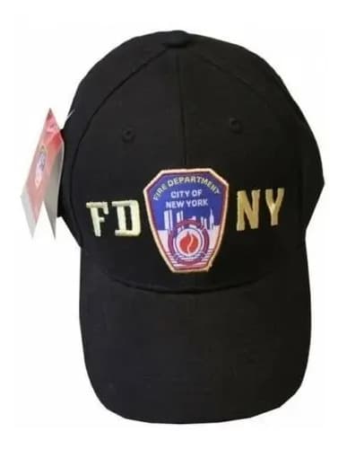 Gorra Fdny Original - A Pedido_exkarg Negro Xxx