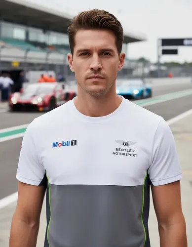 Remera Bentley Motorsport Team - A Pedido_exkarg Blanco Xxx