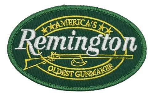 Parche Bordado Remington Shotgun Rifle - A Pedido_exkarg Verde