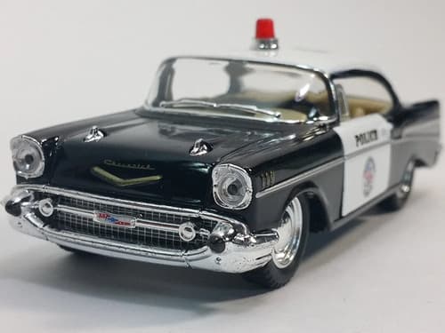Auto De Coleccion 5 1957 Chevrolet Bel Air - A Pedido Negro